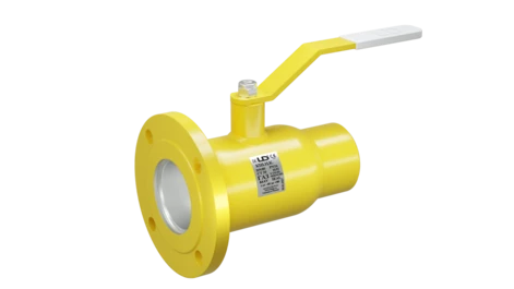 Кран шаровый LD КШЦК Gas 100.016.П/П.02. (фланец/приварка) стальной ст.20 Ду100 Ру16 МПа в Санкт-Петербурге